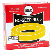 Harvey's #5 No-Seep Wax Gasket w/Flange