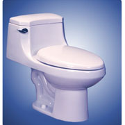 Western Andrew One Piece Round Front Toilet