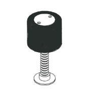 Trimco Heavy Duty Stop - Satin Stainless Steel