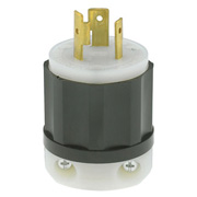 Leviton 20A, 250V NEMA L6-20P Locking Plug