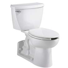 American Standard Yorkville 1.6GPF Pressure Flush, Back Outlet Elongated Toilet