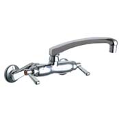 Chicago Wall Mount Service Faucet w/8