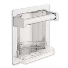 Franklin Brass Recess Soap Dish with Bar