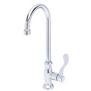 American Standard Heritage Single Handle Bar Faucet, Wrist Blade Handle - Chrome