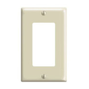 Leviton Single Gang Decora Cover Plate - Ivory