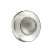 Solid Brass Convex Wall Stop - Satin SS