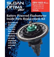 Sloan Optima Urinal Inside Parts Assembly