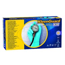KleenGuard Blue Nitrile Disposable Powder-Free Gloves - Medium (100/bx)